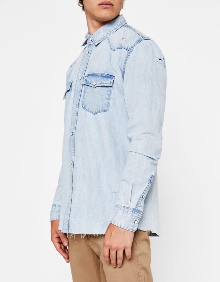 Denim Overshirt - Image 4