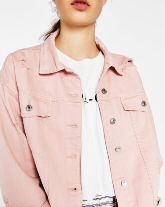 Ripped Denim Jacket