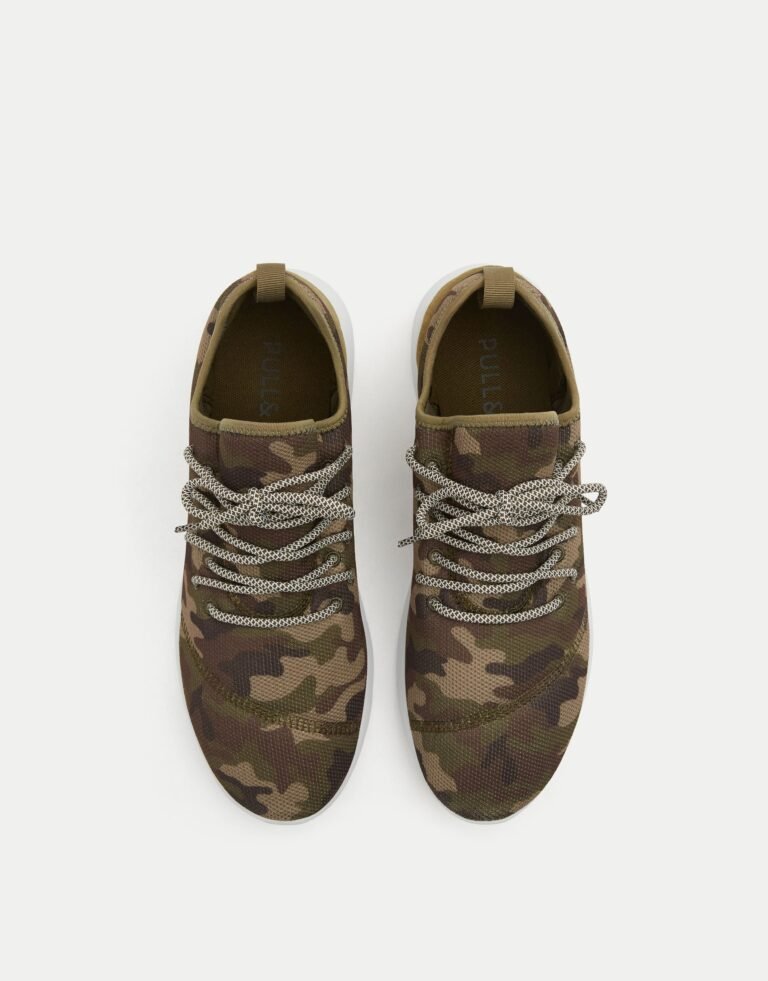 Camouflage technical sneakers - Image 3